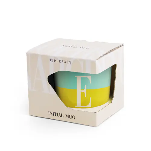Tipperary Initials Mug - Letter E