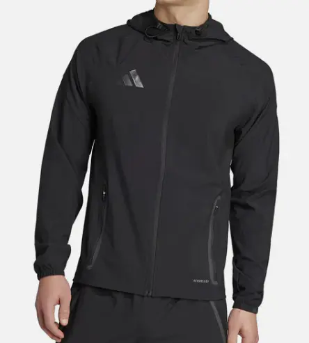 Adidas Tiro Football 2025 Mens Full-zip Tech Travel Jacket