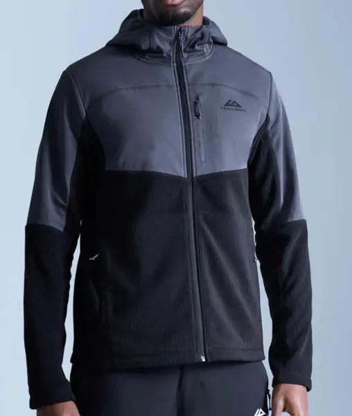Compass Microfleece Hood Black/Asphalt