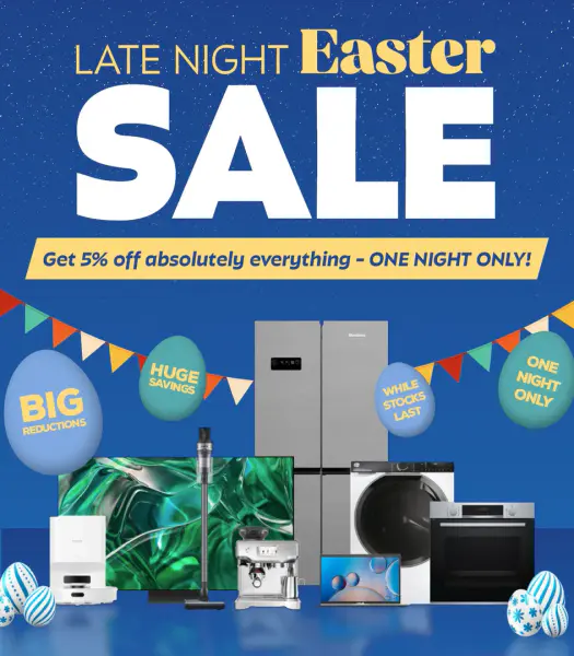 Flash Easter Sale with extra 5% off
