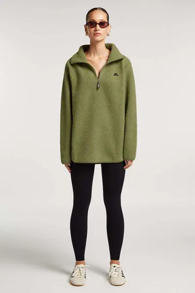 LENNOX Half-Zip Sage