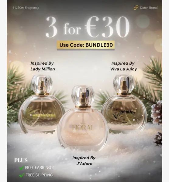 Buy any 3 x 50ml fragrances for just €30