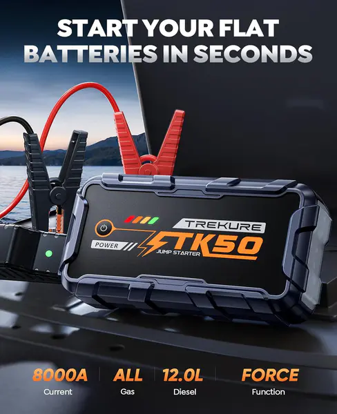 TREKURE TK50 Car Battery Jump Starter 