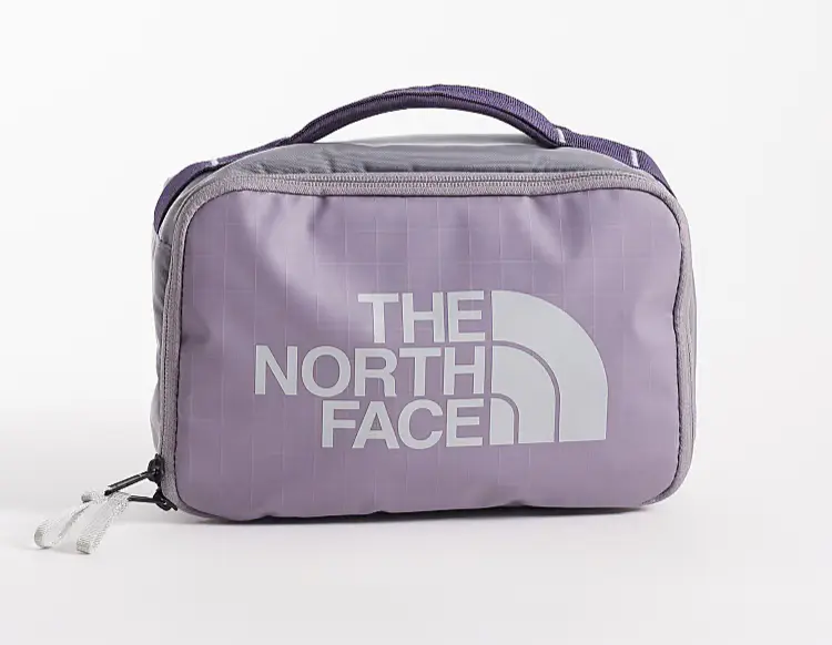 The North Face Base Camp Voyager toiletry kit in grey