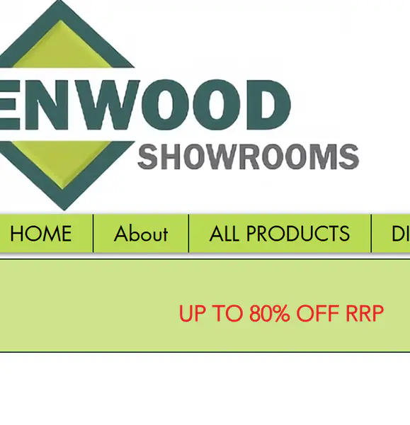UP TO 80% OFF RRP at Greenwood Furniture Showrooms