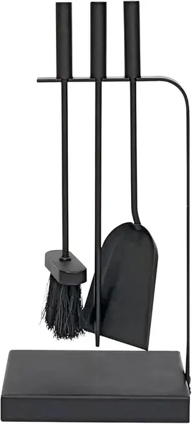 JVL Belmont Contemporary Fireside Companion Curve Tool Set
