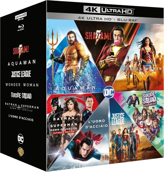 DC Comics Boxset 7 + 7 Film (4K Ultra-HD+Blu-Ray)