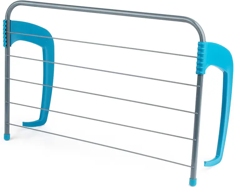 Beldray LA027535TQEU Radiator Clothes Alloy Steel Drying Rack Airer with Adjustable Arms, Foldable, 3m Drying Space Over 6 Bars, Radiator Clothes Hanger, Lightweight, Suitable for Smalls & Delicates