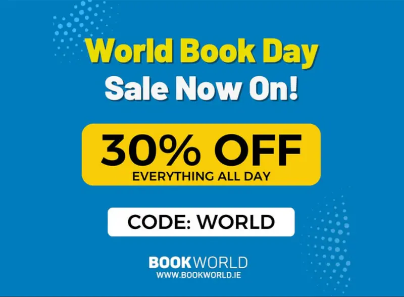  30% off all books Today!