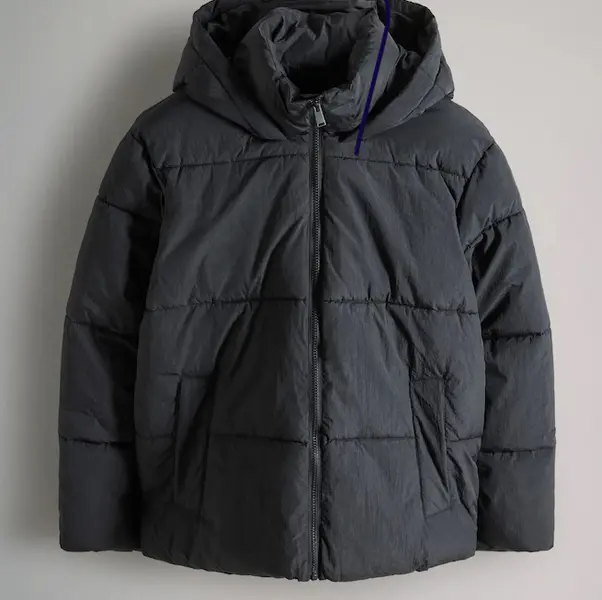 The Set Short Padded Coat Black