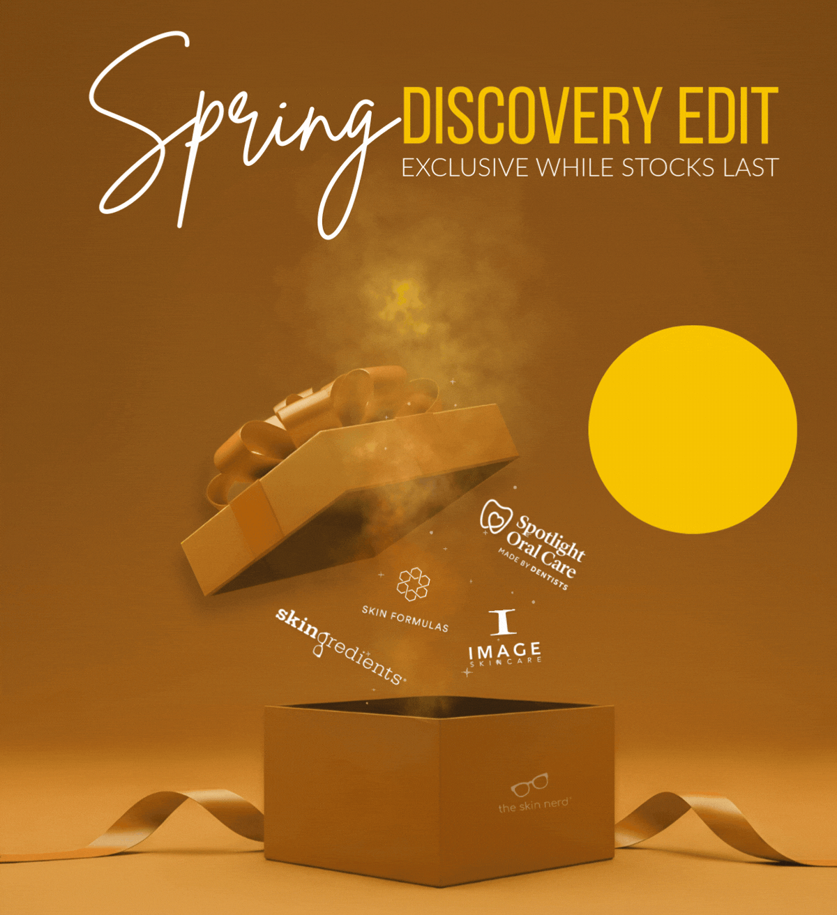 The Skin Nerd Spring Discovery Edit Mystery box worth €205