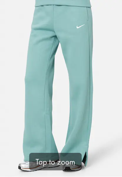 Nike Womens Phoenix Fleece Wide Leg Pants Wh