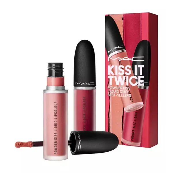MAC Kiss It Twice Powder Kiss Liquid Duo
