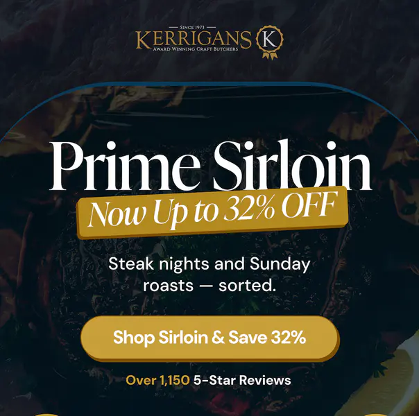 Save Up to 32% on Prime Sirloin — Limited Time Only 