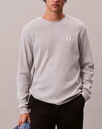 Long Sleeve Waffle T-Shirt