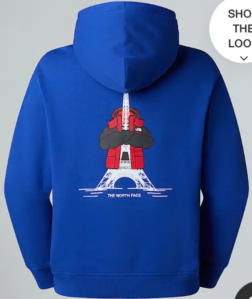 Unisex France Relaxed Hoodie