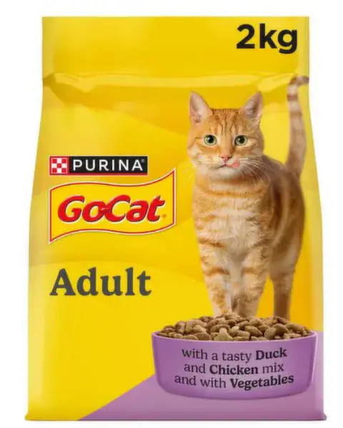 Go-cat Chicken And Duck Dry Cat Food 2kg