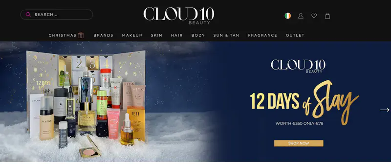 The Cloud 10 Beauty 12 Days of Slay Gift Set Advent