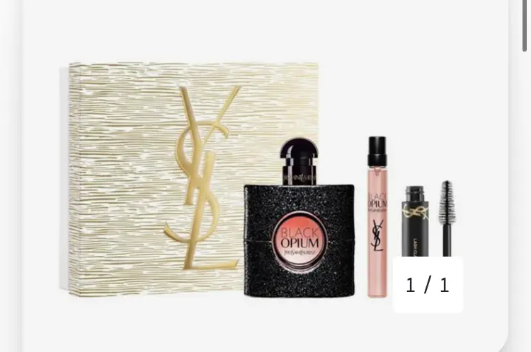 YSL Black Opium Eau de Parfum 50ml Giftset.