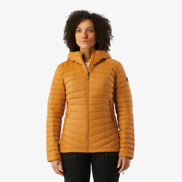 FORCLAZ  Women's Mountain Trekking Hooded Down Jacket - MT100 -5°C