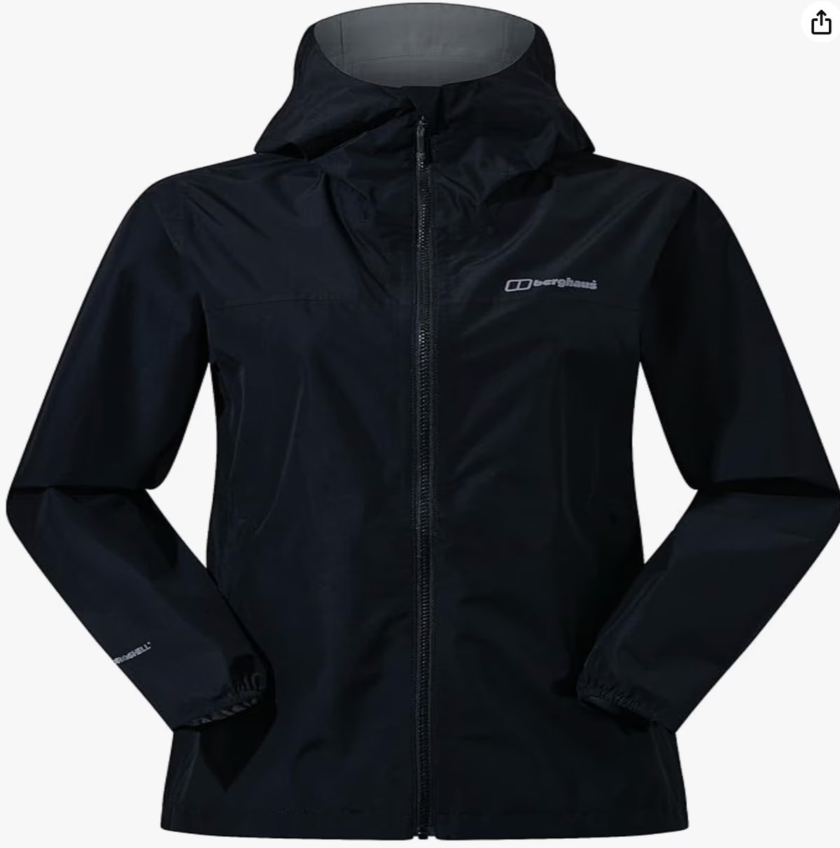 Berghaus Women's Deluge Pro Shell Rain Jacket | Durable | Breathable Coat Jacket