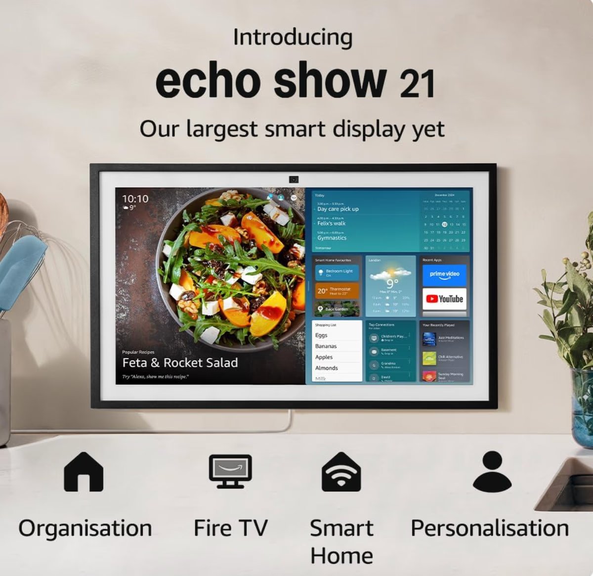 Certified Refurbished Amazon Echo Show 21"