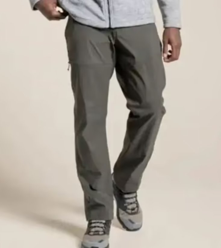 Craghoppers Men's Kiwi Pro II Trousers - Navy /Dark Lead / Khaki / Black - Limited Sizes - Free Delivery with Free Sign Up