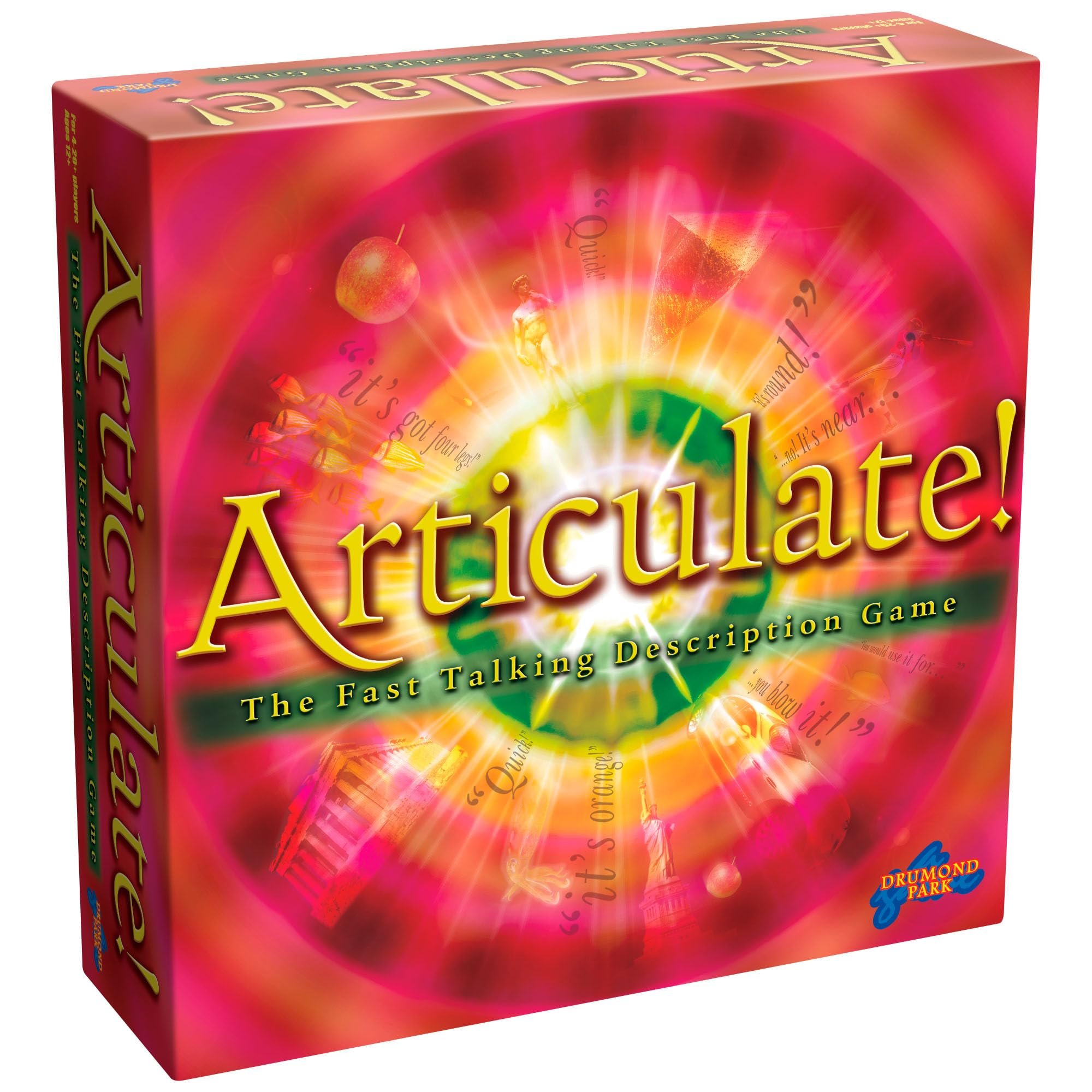 Drumond Park Articulate Family Board Game, The Fast Talking Description Games 12+ Years For 4-20+ Players