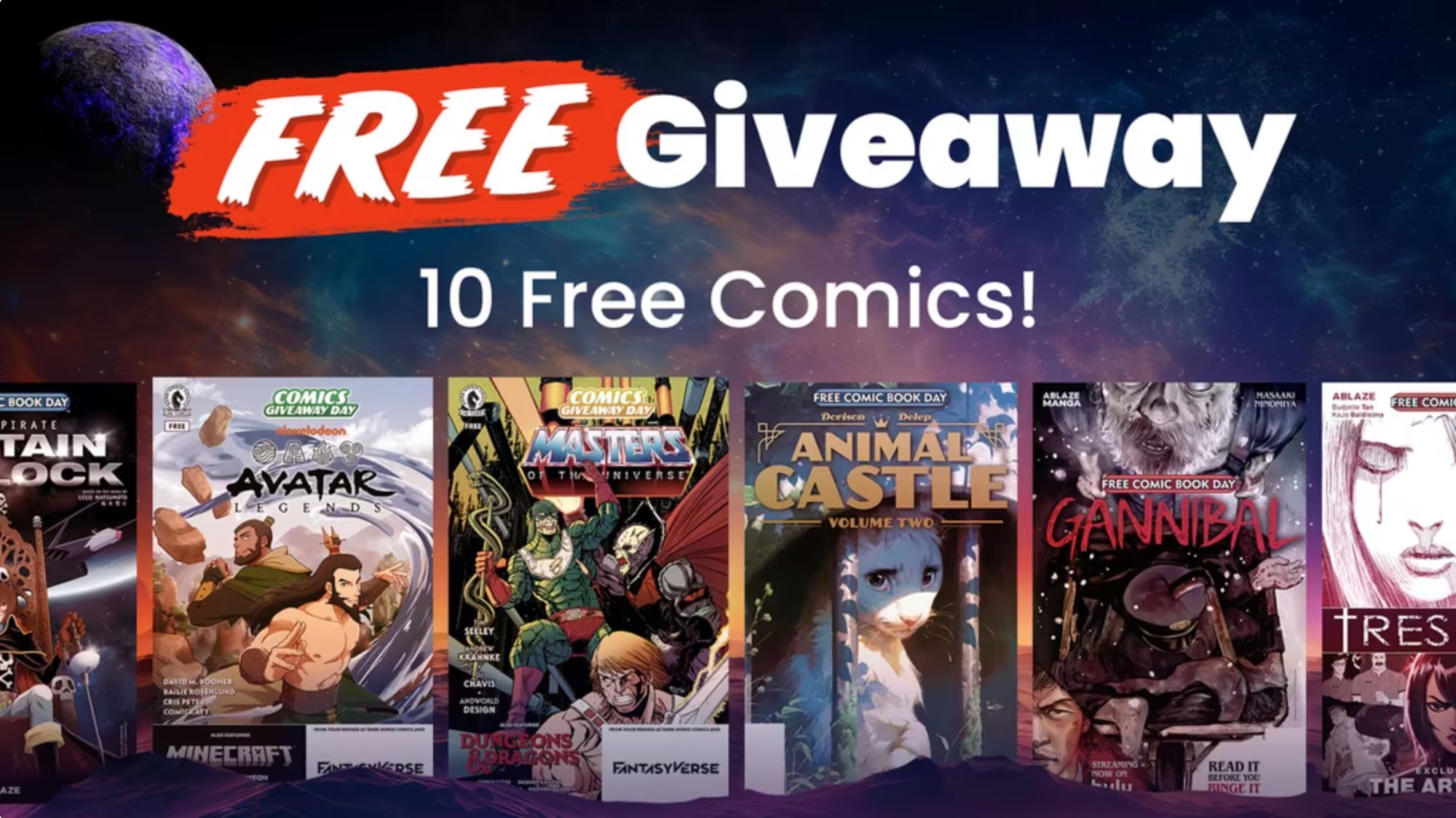 Free Comic Book Day Bonus Digital Bundle
