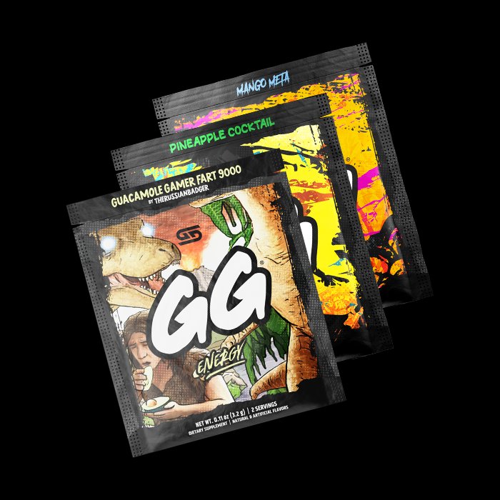 Free GG Samples - 3 x Gamer Supp Samples - With Code