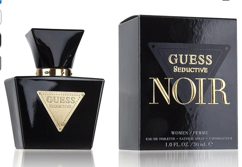 GUESS Seductive Noir Eau de Toilette for Women, Ambriert Floral, Sensual Fragrance, Long Lasting, 30 ml