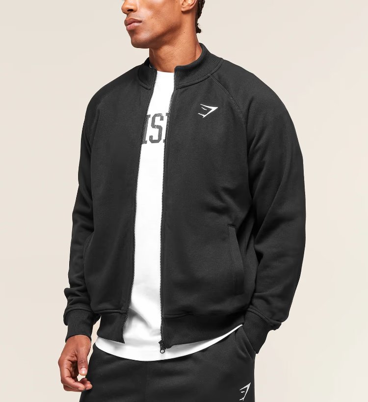 Gymshark Crest Oversized Jacket (Sizes XS-XXXL) - With Code