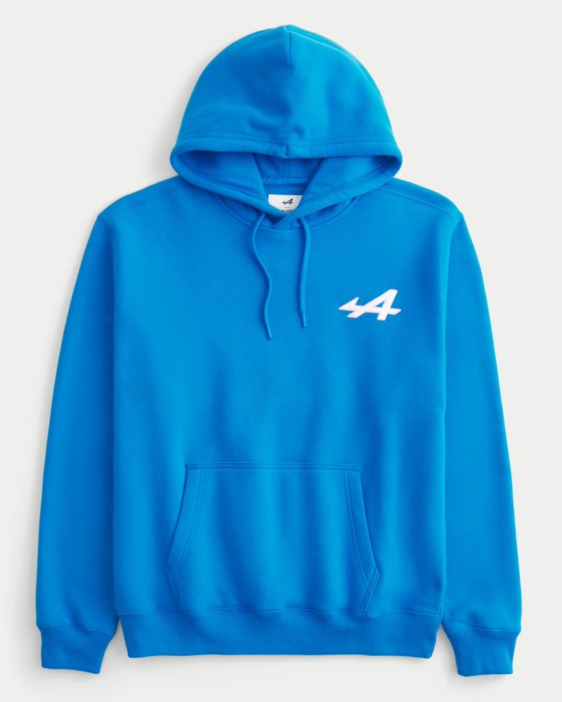 Hollister Relaxed Alpine Formula 1 Graphic Hoodie (Sizes XS-XXL) - Member Price / Free Click + Collect