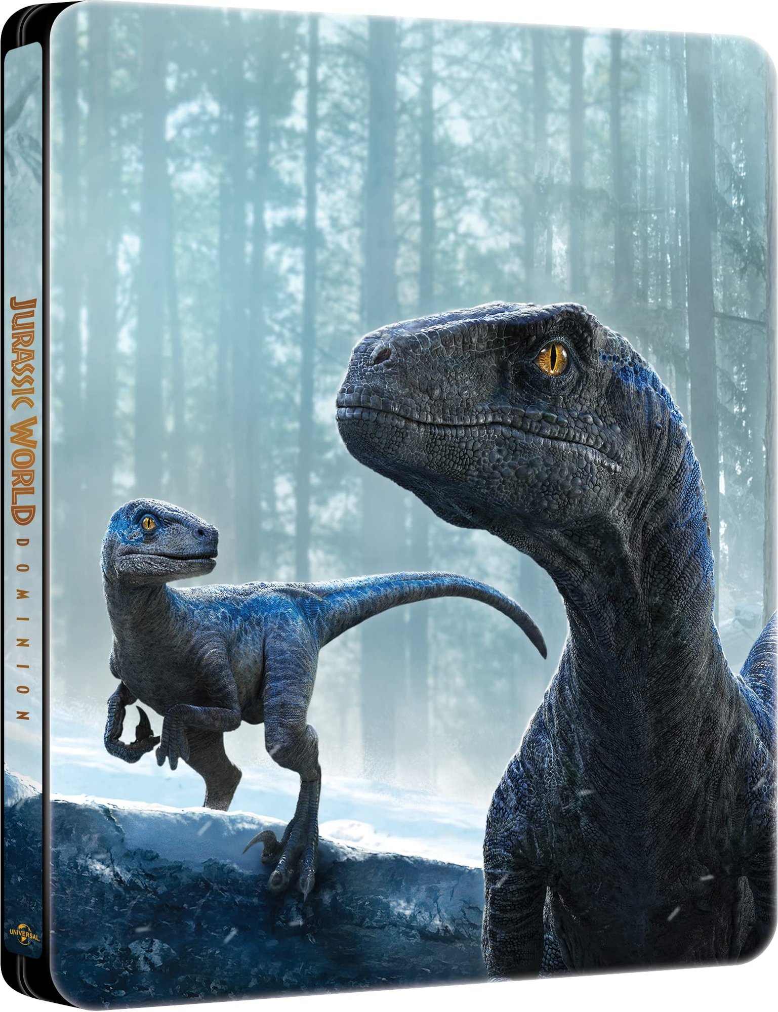 Jurassic World Dominion 4k UHD Blu-Ray Steelbook