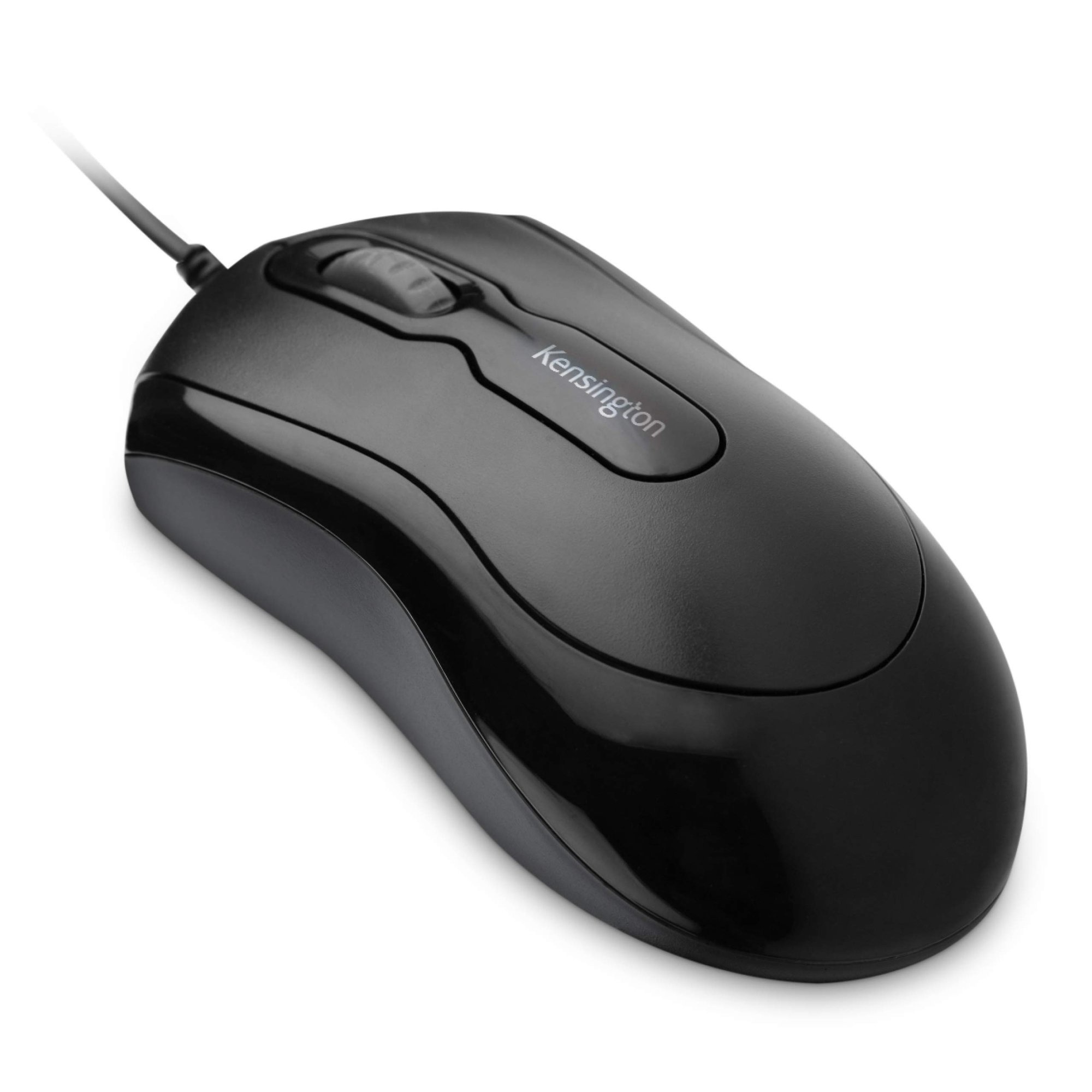Kensington USB 3.0 Wired Computer Mouse, 1000 DPI Optical Tracking, Ambidextrous 3-Button with Scroll Wheel