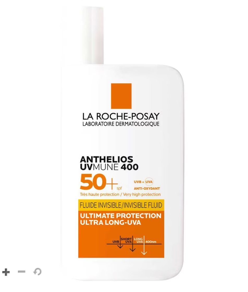 La Roche-Posay Anthelios UVMune 400 Invisible Fluid Non-Perfumed Suncream SPF50+ 50ml