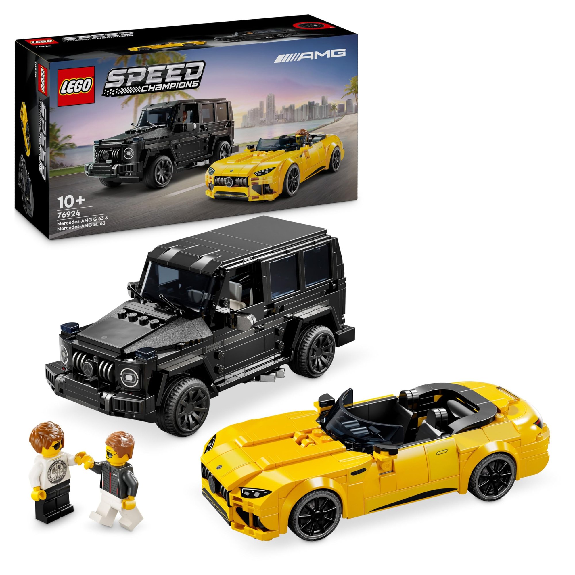 LEGO 76924 Speed Champions Mercedes-AMG G 63 & Mercedes-AMG SL 63