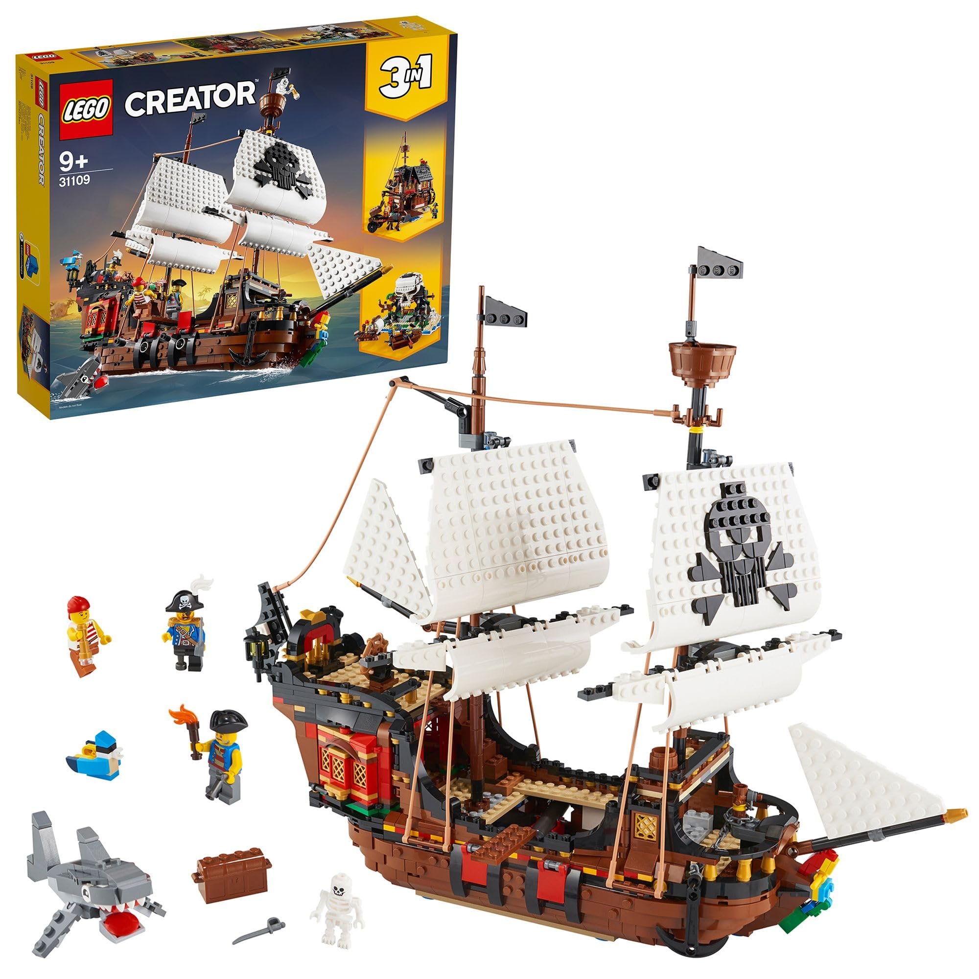 LEGO Pirate Ship 31109 Creator 3in1