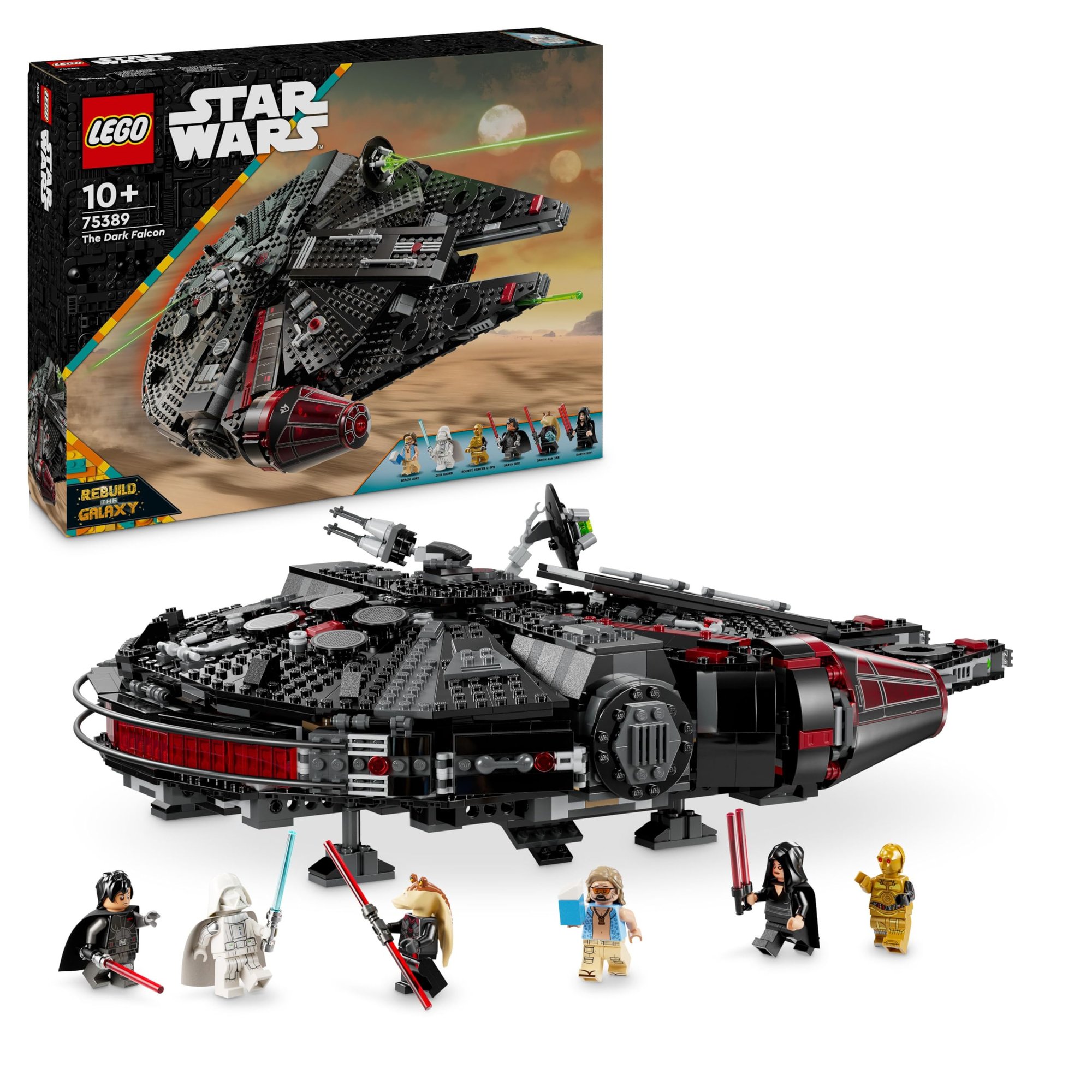 LEGO Star Wars 75389 The Dark Falcon - Play and Display