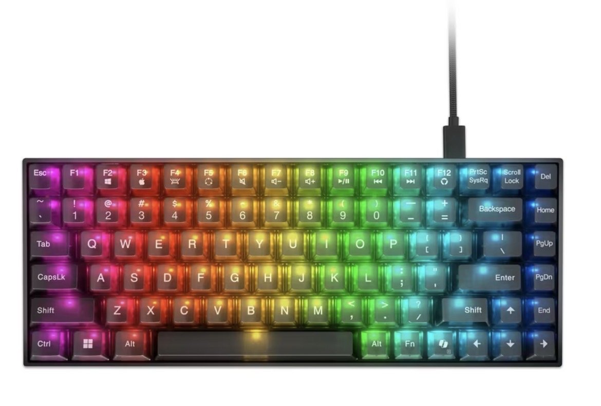 Lenovo Legion K510 Mini Pro Mechanical Gaming Keyboard, 75%, Brown Tactile Switches