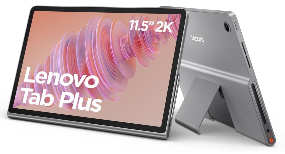 Lenovo Tab Plus Android Tablet | 11.5 inch 2K Display | 128GB | Wi-Fi 5 | 8GB RAM | Luna Grey