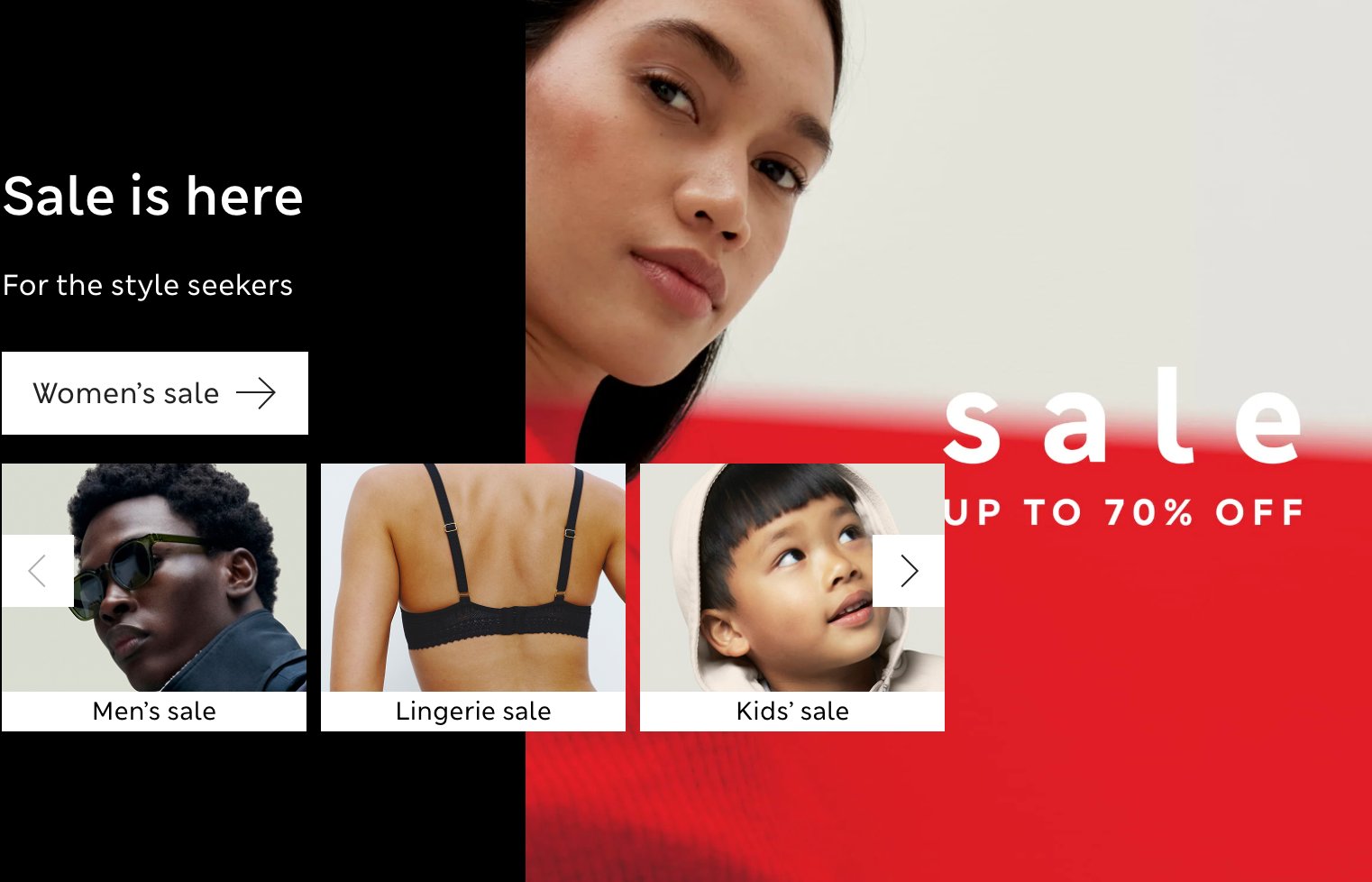 M&S - Up to 70% Sale: Men's, Women's, Kids, Babies (Clothing, Footwear, Accessories), Lingerie, Nightwear, Sportswear, Homeware, Beauty - Free C&C