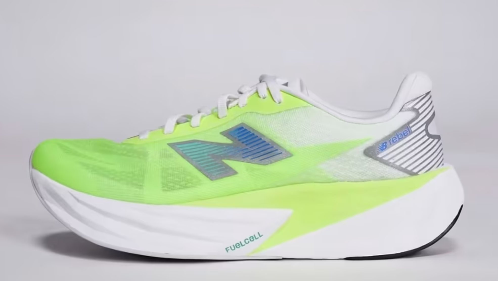 New Balance Fuelcell Rebel v5 Men's Running Trainers, Sizes 6 to 11.5