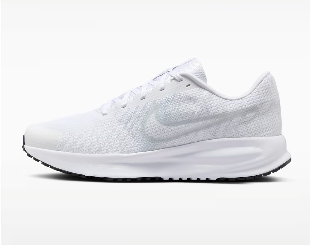 Nike Run Defy Men's Road Running Shoes in White (selected sizes)