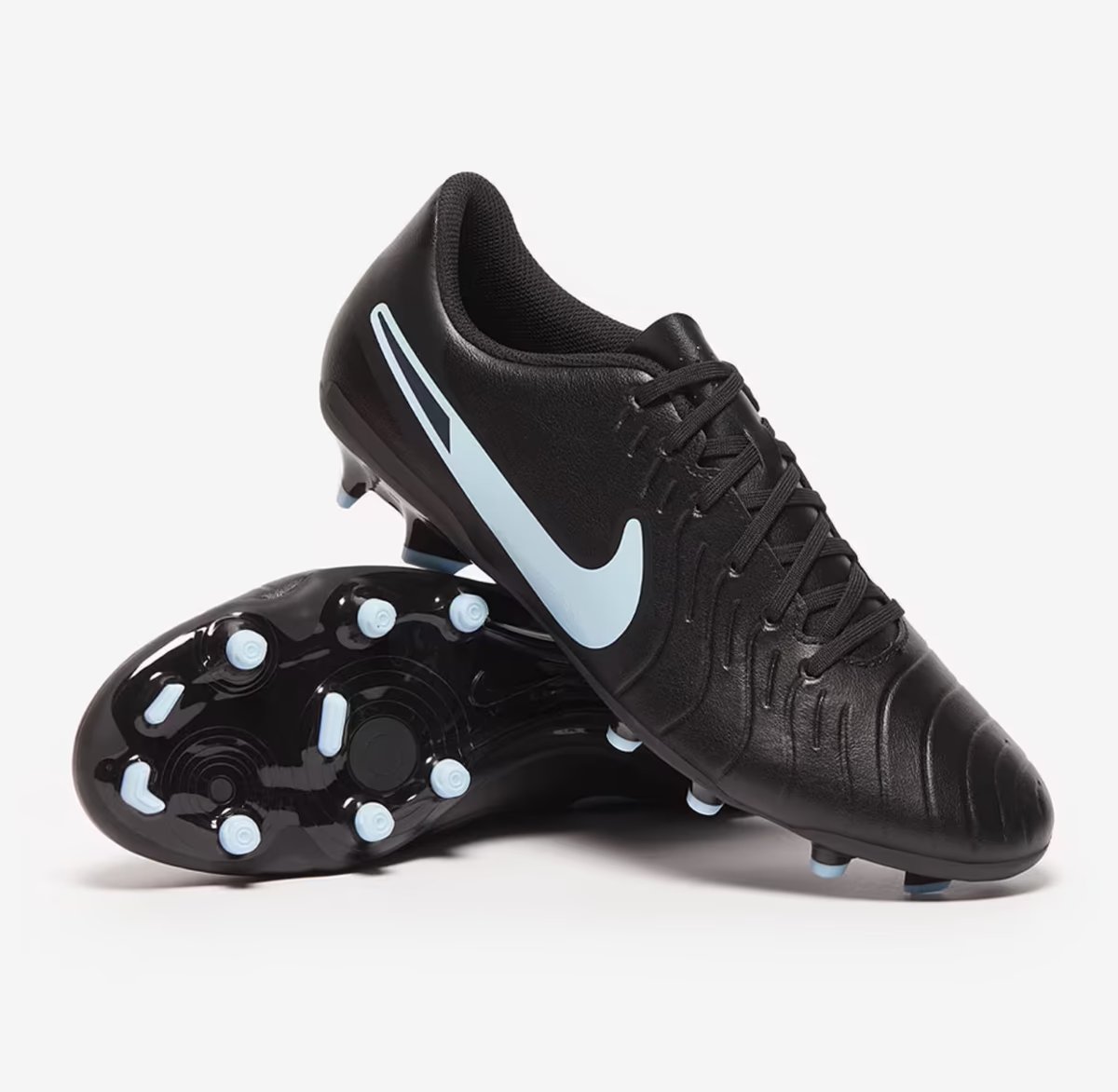 Nike Tiempo Legend X Academy FG/MG Football Boots - Black/Ice Blue