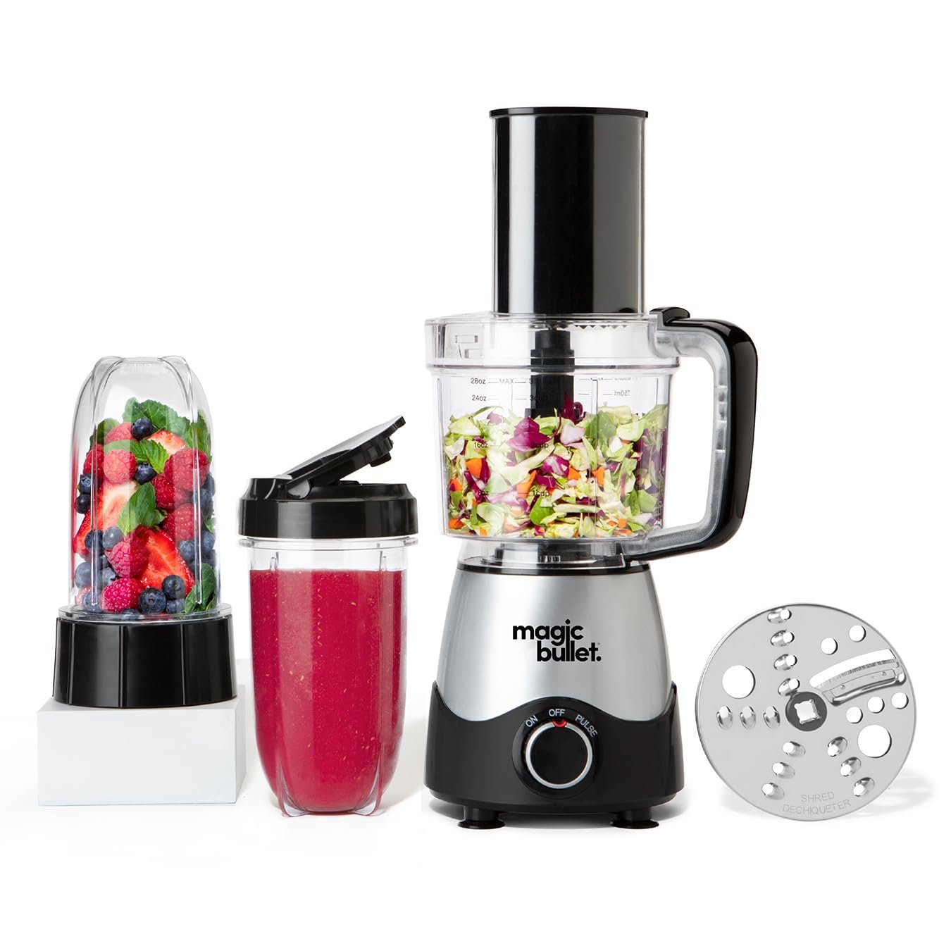 Nutribullet Magic Bullet Kitchen Express - All-in-one Food Processor & Blender - 830ml Capacity