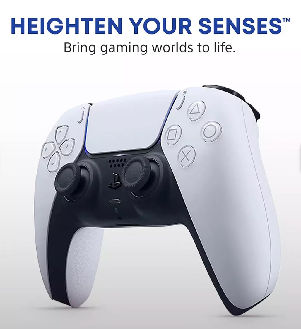 PS5 DualSense Wireless Controller (from 49.99) - For PS5, PC, Mac & Mobile