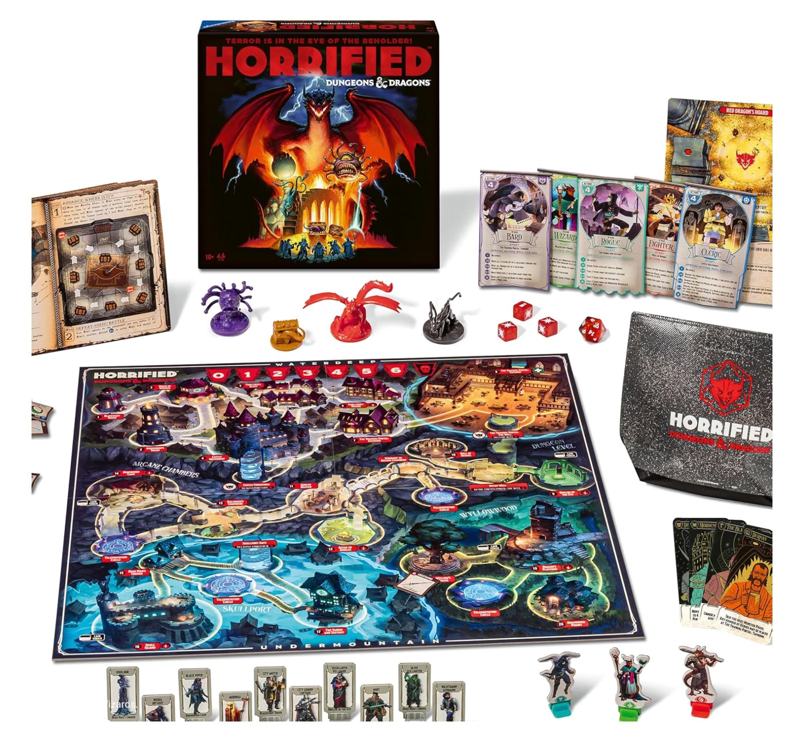 Ravensburger Horrified Games – Dungeons & Dragons – Strategy Board Game