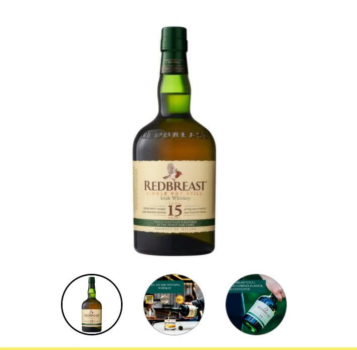 Redbreast 15 Year Old Irish Whiskey 70cl