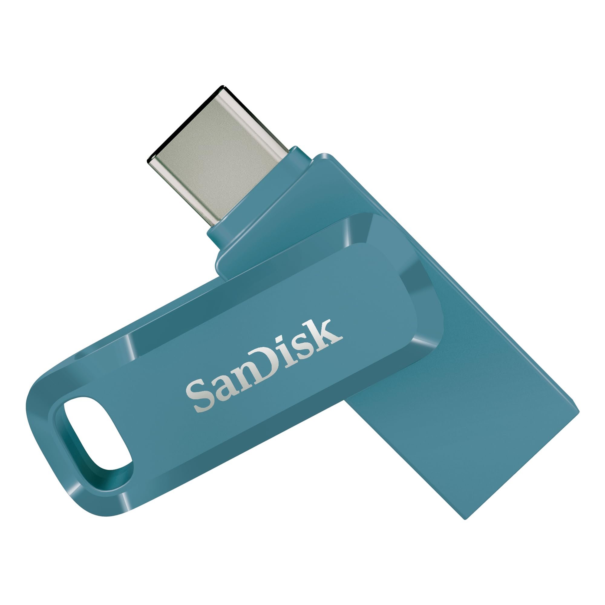 SanDisk Ultra Dual Drive Go USB 128GB USB Type-A/Type-C 3.2 Gen 1 Flash Drive - Blue